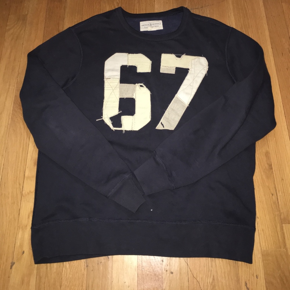 Denim & Supply Ralph Lauren Sweatshirt Sz L